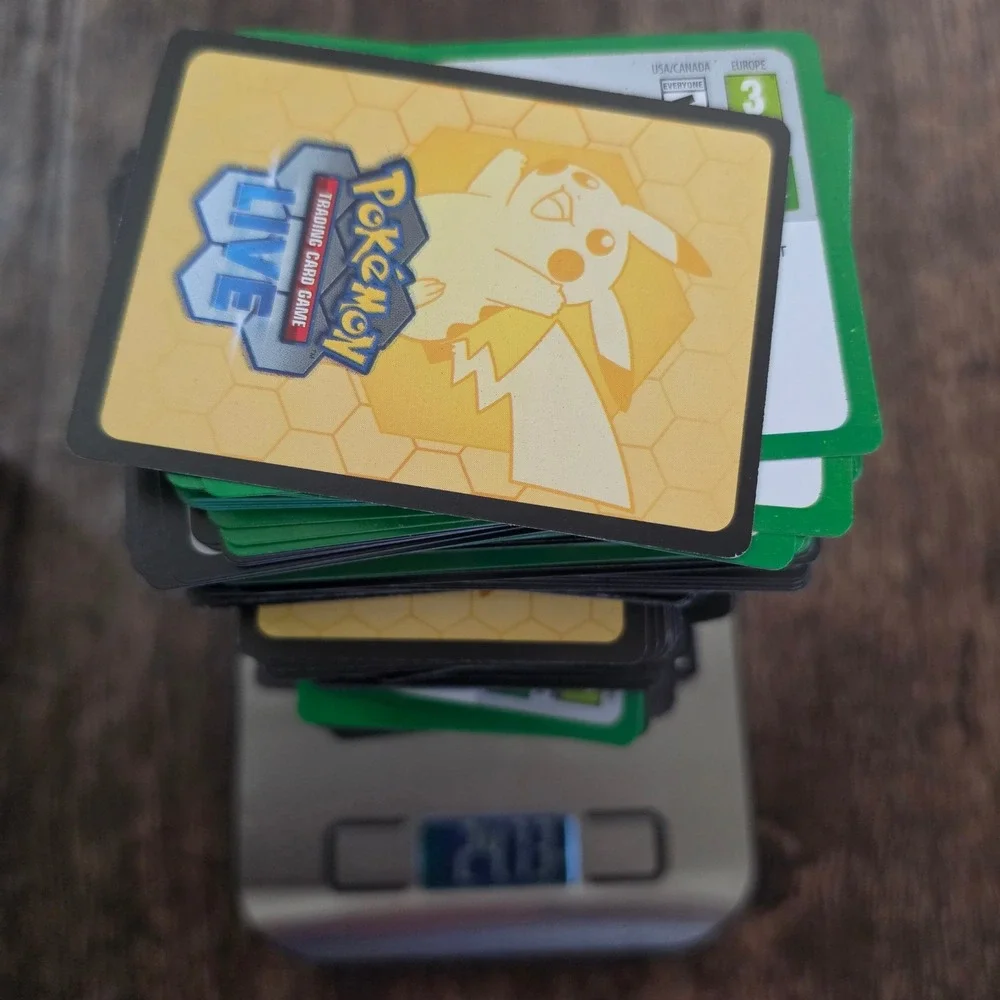 500+ POKEMON Live QR Code Cards Bulk Lot 24 oz Unused Digital Reward